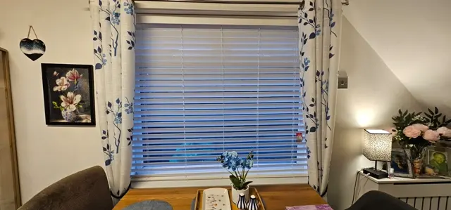 Roman blinds — genuine completed work by Gemini Blinds