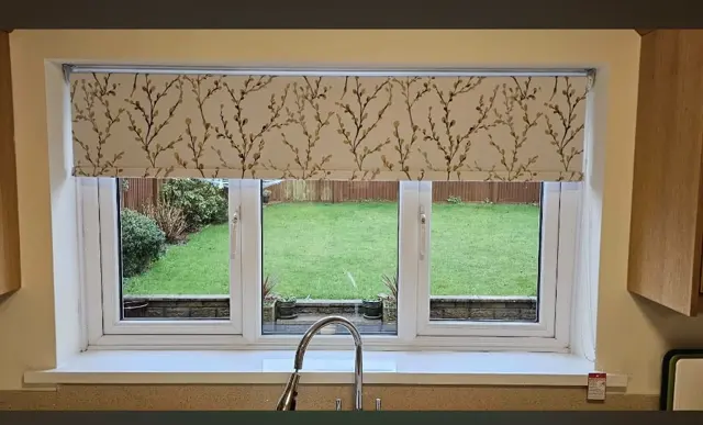 Completed installation — genuine completed work by Gemini Blinds