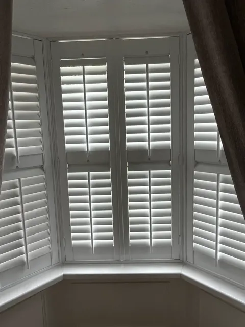 Plantation shutters — genuine completed work by Gemini Blinds