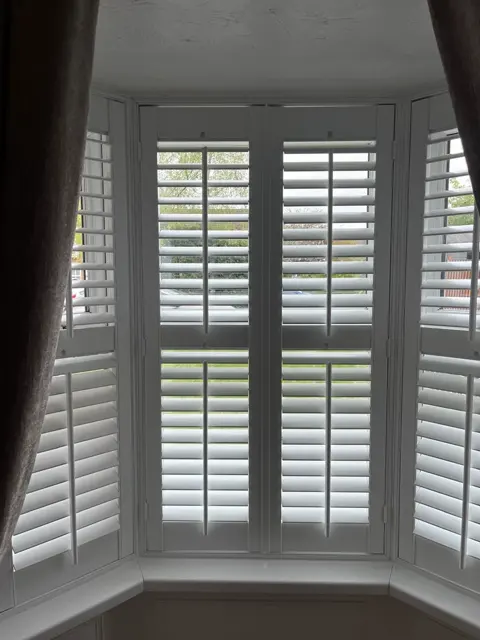 Plantation shutters — genuine completed work by Gemini Blinds